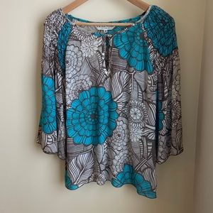 Trina Turk Silk blouse medium